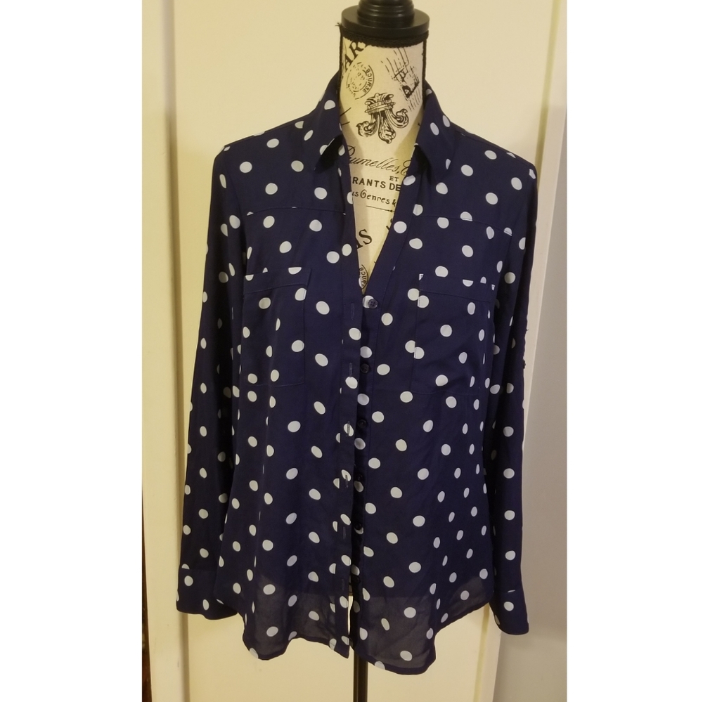 Express Fashion Portofina Polka Dot shirt